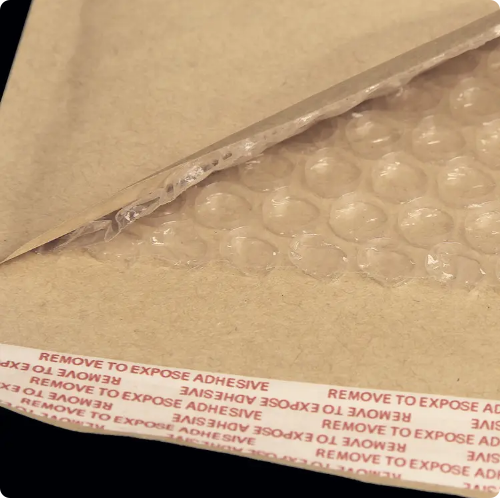Biodegradable Kraft Mailing Bag Padded Mailer Wrap Bubble Envelope Compostable Waterproof Logistic Packaging Bag