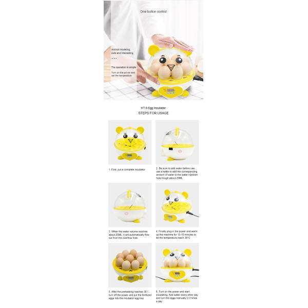 intelligent automatic home use mini egg incubator