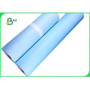 Wholesale 80gsm Blue CAD Drawing Paper For Wide Format Inkjet Printer 24&quot; x 150ft from china suppliers