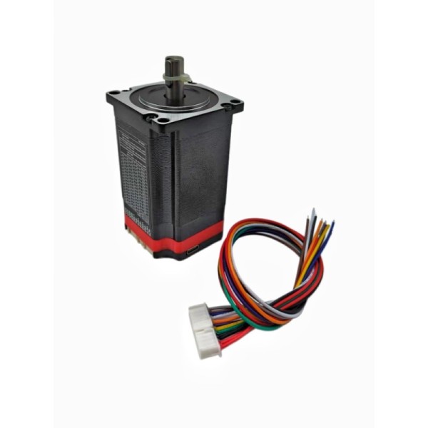 Integrated stepper motor driver SY57STH76-5004B open-loop 2-phase 57mm stepper motor with 8mm slotted shaft