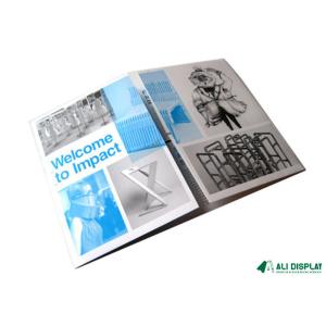 Wholesale Glossy 210mm Paperback Book Printing 120gsm Matte Advertisement Leaflet Sample from china suppliers
