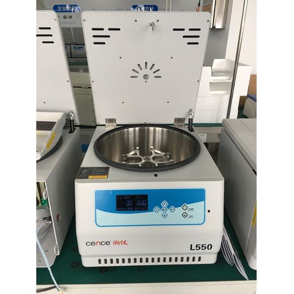 L550 Low Speed Centrifuge 5500r/min 4x500ml Capacity for Blood Separation