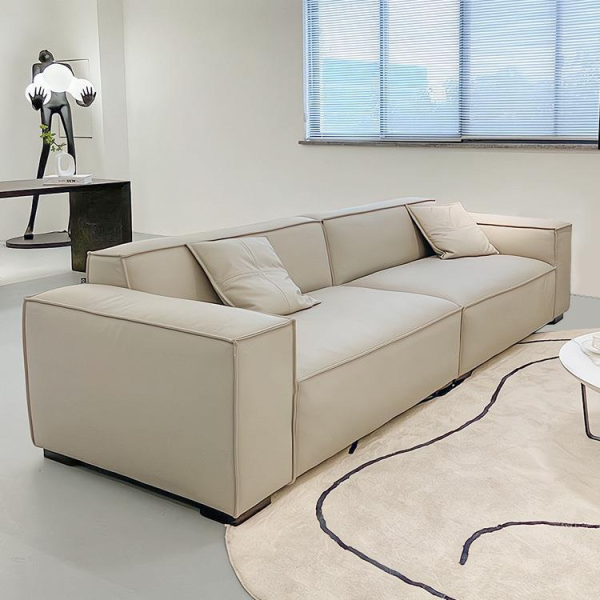 Custom Modern Framed Square Modular Sectional Sofa Eco-Friendly Tufted Comfortable Durable Sponge Fabric Living Room School