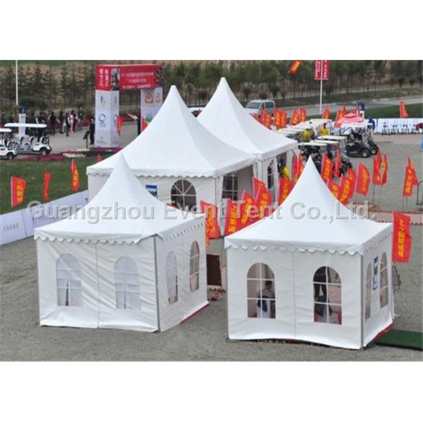Waterproof cover canopy pagoda party tent with transparent PVC window for luxury wedding