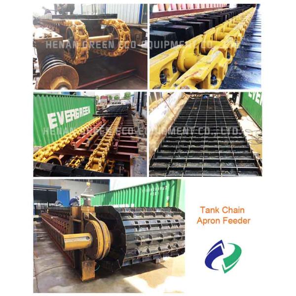 Coal Gravimetric Hopper Chain Apron Feeder For Power Plant