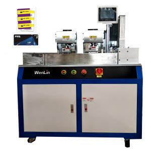 VIP ID card printing single/double side PVC Card Cutting Machine  for standard card 3tags card