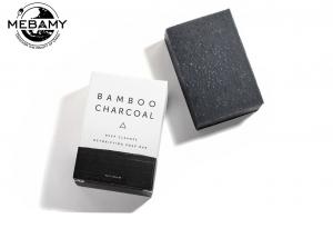 Wholesale Black Activated Bamboo Charcoal Natural Handcrafted Soap Deep Cleanse Detoxifying from china suppliers