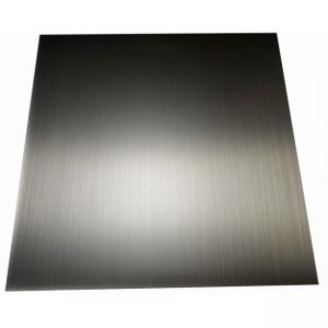 Wholesale Hand-Brushed Black Antique Bronze Color Stainless Steel Sheet For Interior Design from china suppliers