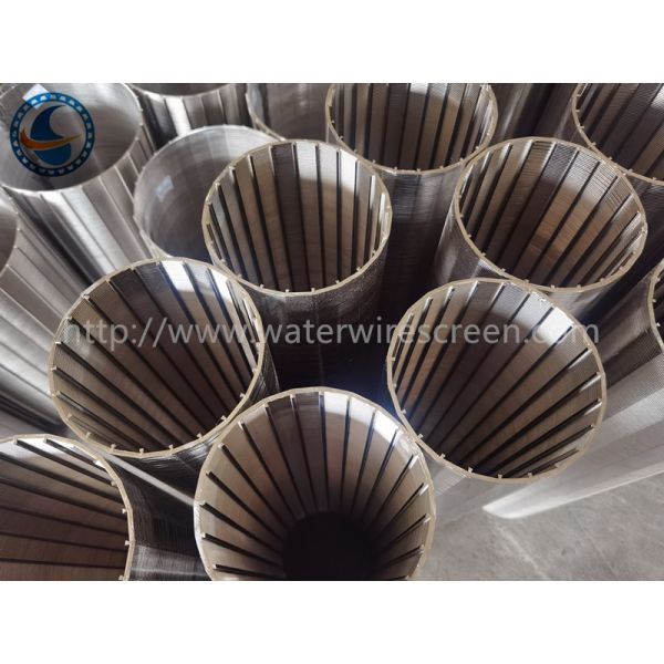 0.08mm Slot Opening Stainless Steel Wedge Wire Screen