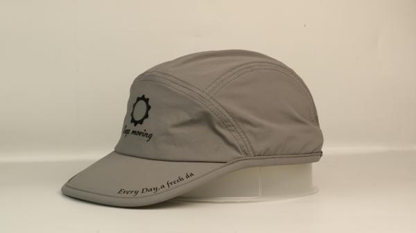 Rubber Printing 5 Panel Plastic Buckle Camp Hats Quick Dry