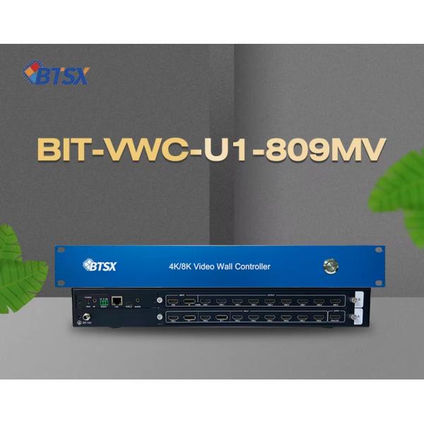 8x9 Seamless 4K60 Video Wall Controller with 8-in 9-out Multi-screen Display and CEC Control