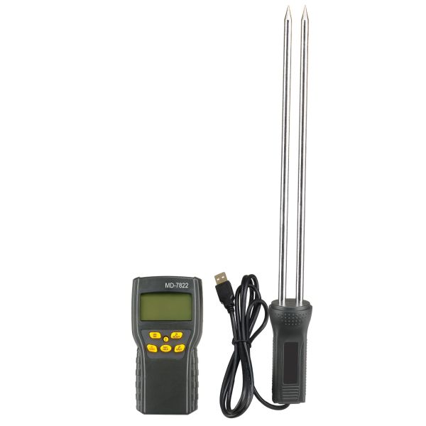 2 In 1 Food Grain Moisture Tester And Temperature Meter