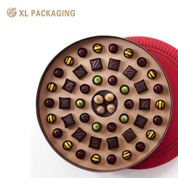 XL Packaging Custom Packaging Factory Custom Luxury Boxes White Chocolate Packaging Boxes With Embossed Printing Lid And Bottom