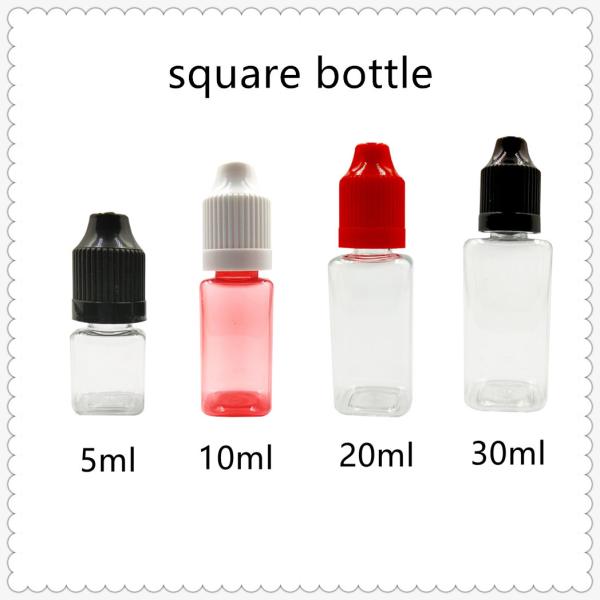 Multiple Capacities Empty Eye Dropper Bottles 5ml 20ml 30ml Travel Use