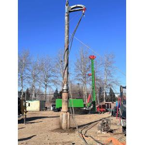 BVEM 2600 r/min rotation speed hydraulic vibroflot pile driver