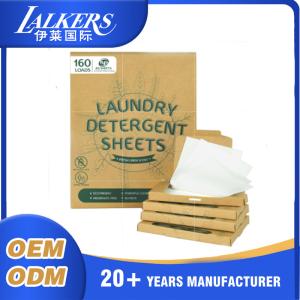 Wholesale Modern Sustainable Laundry Detergent Sheets Lalkers Paper Washing Detergent from china suppliers