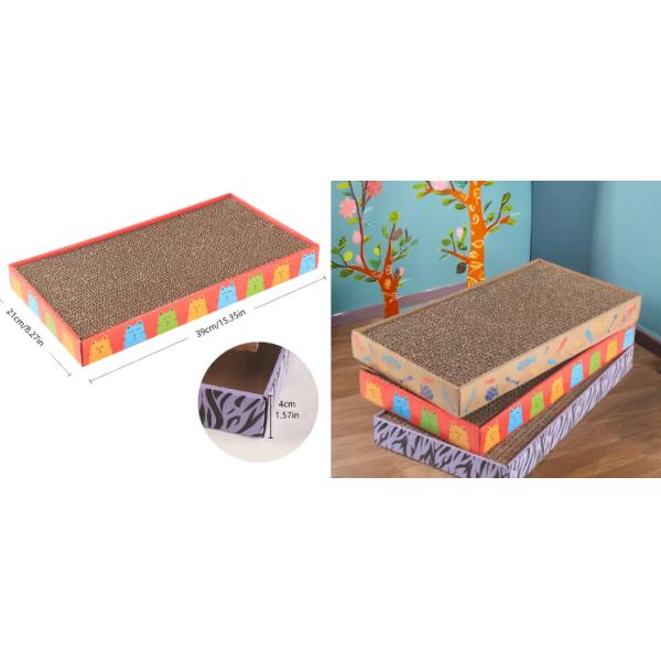 Cat-Grabbing Board Double-Sided Design Cat-Scratcher Column Wear-Resistant Load-Bearing Indoor Trees