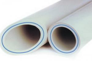 China PPR fiber composite pipe PPR-FB-PPR for hot water on sale