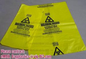 Wholesale Biohazard Bin Liners, Biohazard Waste Bags, Biohazard Garbage, Waste Disposal Bag from china suppliers