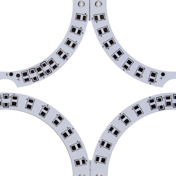 Multilayer 8 Layer Bare Heavy Copper PCB Routing V CUT Beveling