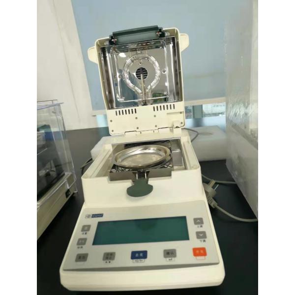 Portable Moisture Meter Halohen Lamp For Plastic Material 3 Minutes Result Display