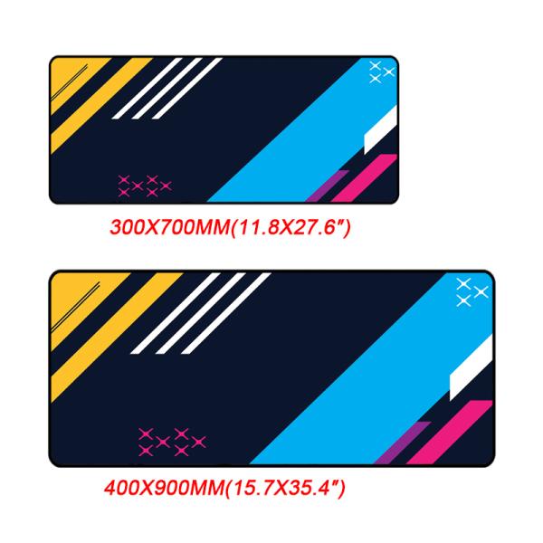 Materail Natural Rubber fabric XYDAN Large Custom 3D Printed Xxl 400x900 Gaming Mouse Pads