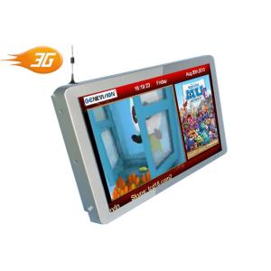 8ms Responsive Time 3G Digital Signage with Toughened Glass Panel