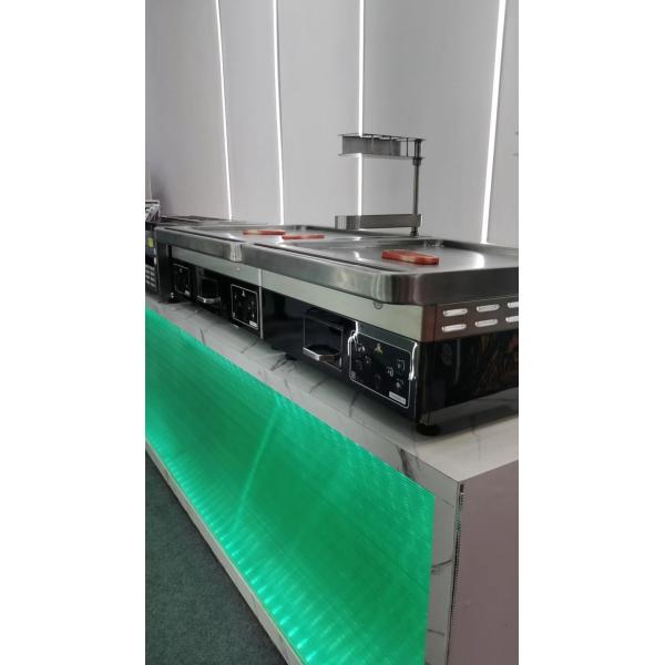 Single furnace Multifunctional Desktop Teppanyaki Grill Table