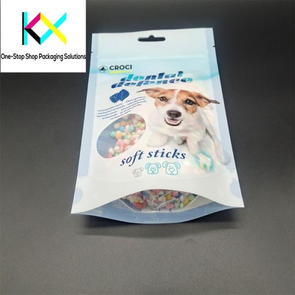 Customized Digital Printing Packaging Stand Up Pouch For Pet Food Packaging Bags