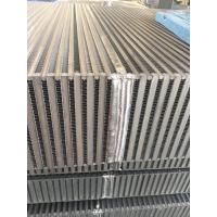 China Aluminum bar and plate core for air to air heat exchanger for sale