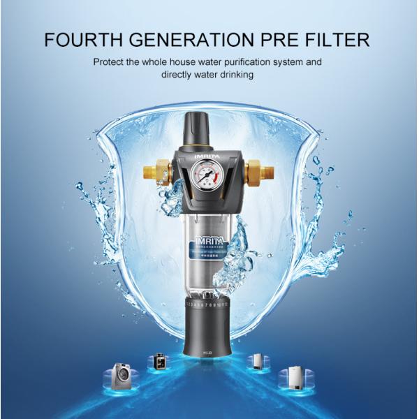 Spin Down Sediment Whole House Pre Filter 6T/H 100-240V Practical
