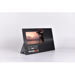 POP display with video screen point of purchase video display for shop product