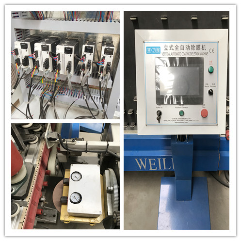 Automatic Double Glazing Glass Machine Vertical Coating Deletion Machine