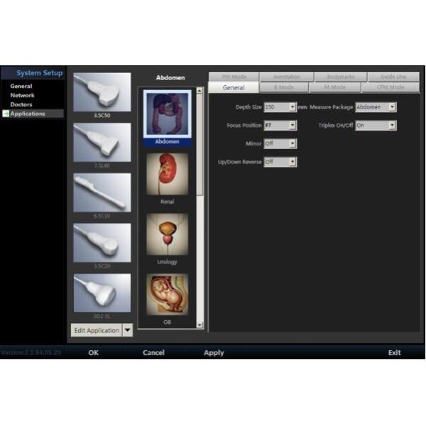 4d Ultrasound Machine Portable Ultrasound Scanner With 3D And Phased Array Probe Optional