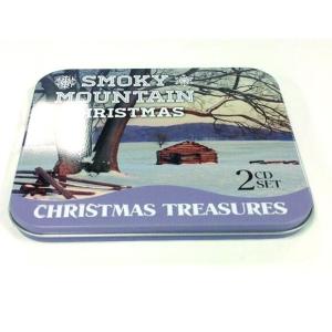 Wholesale fantastic rectangular CD tin case with insert from china suppliers