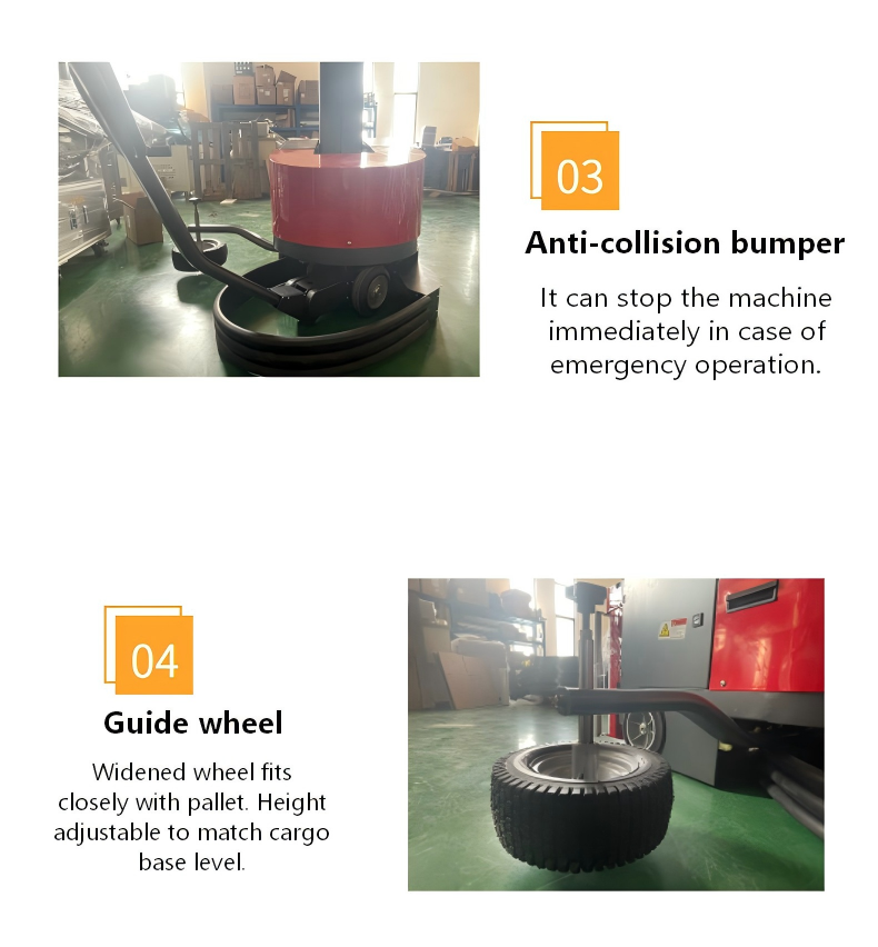 Factory Automatic Intelligent Robot Self-propelled Surround Wrapping Machine
