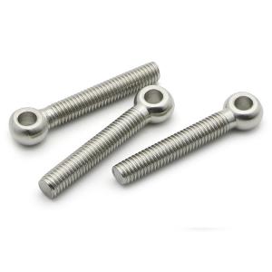 China DIN444 Carbon Steel HDG Stainless Steel Eye Bolt Galvanized Lifting Long Eye Bolts on sale
