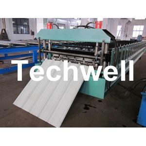 High Speed IBR Roof Sheeting Roll Forming Machine For Chromadeck Roofing