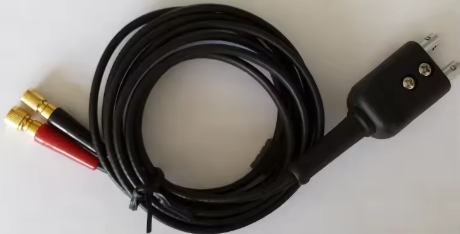 Equv. DA312 Probe Cable,Ultrasonic Cable ( Compatible With Style Plug Lemo 00 To One Large Microdot And One Small Microdot)