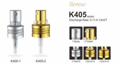 SS304 Leakproof Spray Pump For Perfume Bottles K405-1 Durable