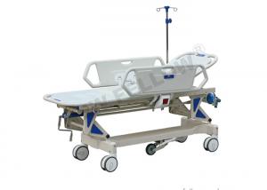 Luxury Adjustable ABS Plastic Patient Transport Trolley For Hospital