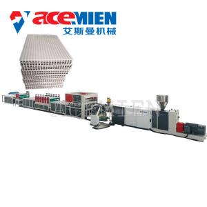 380 V 50 HZ Plastic Construction Formwork Machine Polypropylene Sheet Extruder