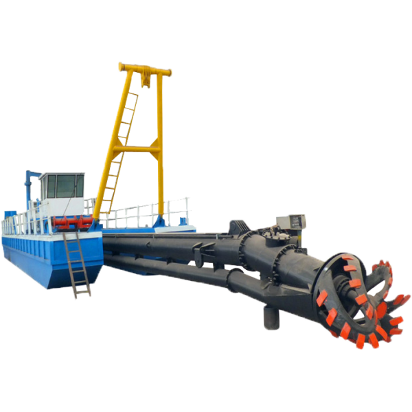 Self Propelled Cutter Suction Sand Dredging Ship 800m3/H Working Capacity