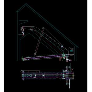 500 To 2000 Tph Gantry Stacker Reclaimer In Longitudinal Stockyard