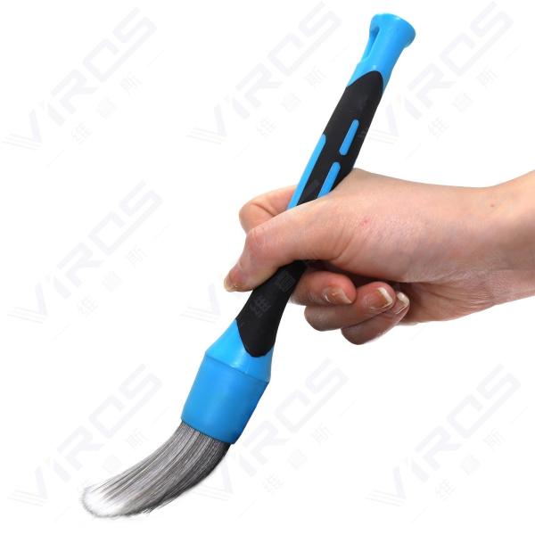 Threaded Vehicle Car Detailing Brush For Auto Interior Cleaning Washing