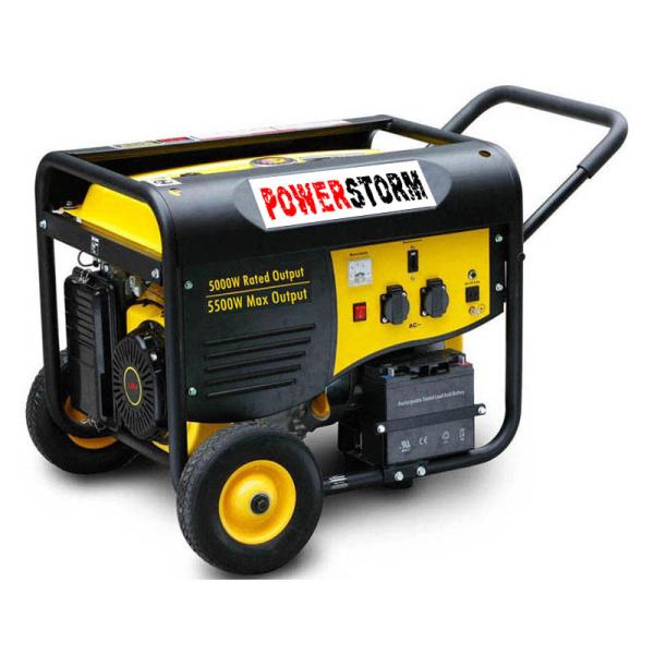 5.0KVA Gasoline Generator with Handle & Wheels