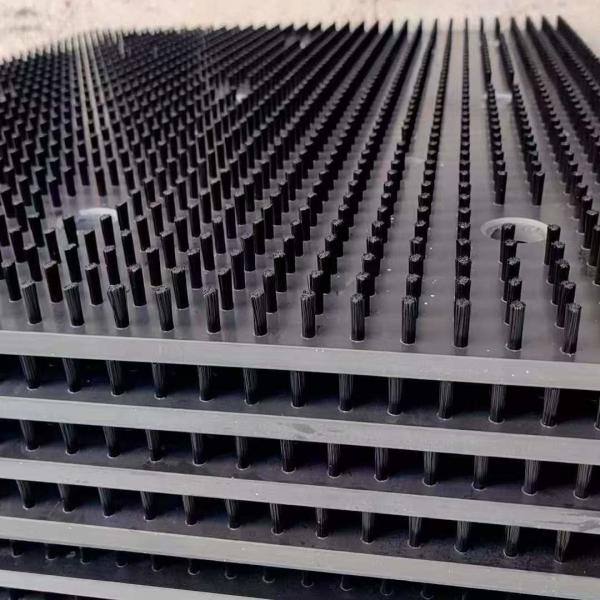 PVC Board Lath Strip Flat Nylon Brush For CNC Machine