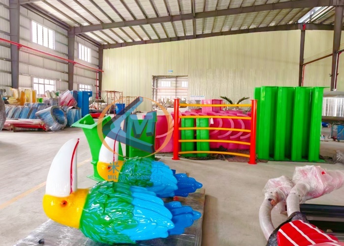 Kids Fun Water Park Layout Plan Entertained Public Attractive