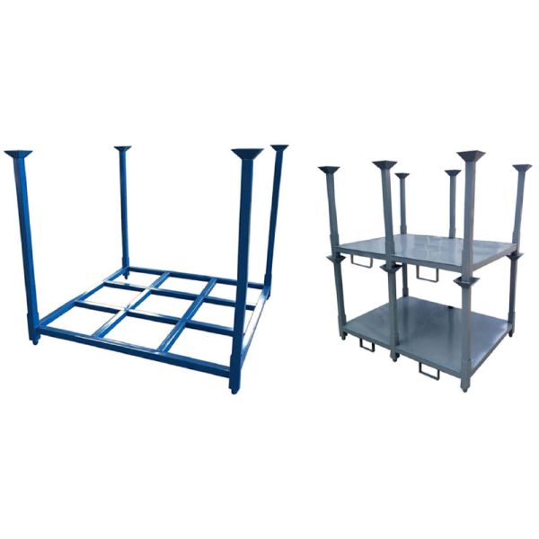 C06：Detachable Warehouse Storage Hot Dip Galvanized Steel Large Stackable Metal Steel Post Pallet Rack