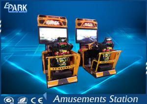 China Kids Car Racing Simulator / Racing Game Machine Coin Operated on sale